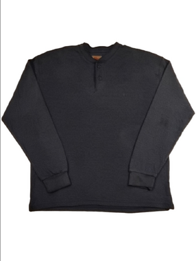 3/$20 Field N Forest Heather Navy Outdoor Thick Long Sleeve Shirt